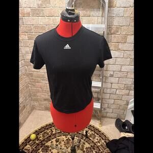 Women’s black adidas tshirt size S primeblue